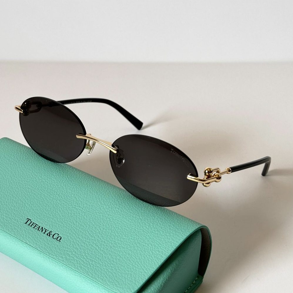 عینک تیفانی tiffany مشکی طلایی